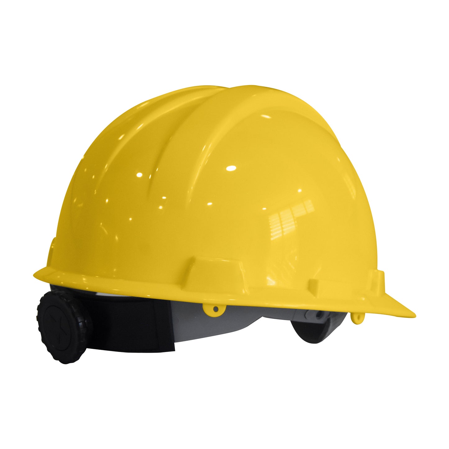 Casco AMARILLO Evo Pro II Tafilete Plástico con Rachet