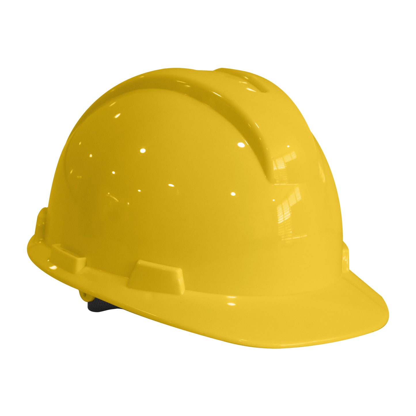Casco AMARILLO Evo Pro II Tafilete Plástico con Rachet