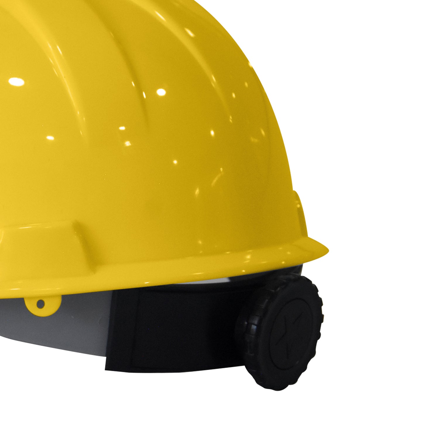 Casco AMARILLO Evo Pro II Tafilete Plástico con Rachet