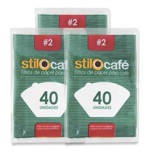 Filtro Cafetera Stilocafe No2 40Ux3Pq